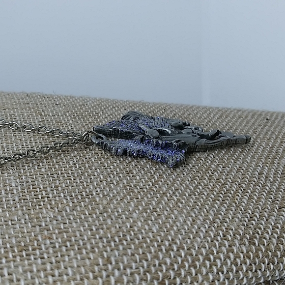 “JJ" Jonette Pewter Majesty Pegasus Necklace - Picture 5 of 7